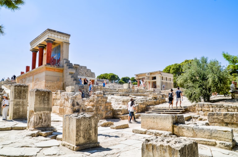 Knossos Temple, Heraklion, Greece