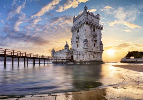 Lisbon, Belem Tower - Tagus River, Portugal