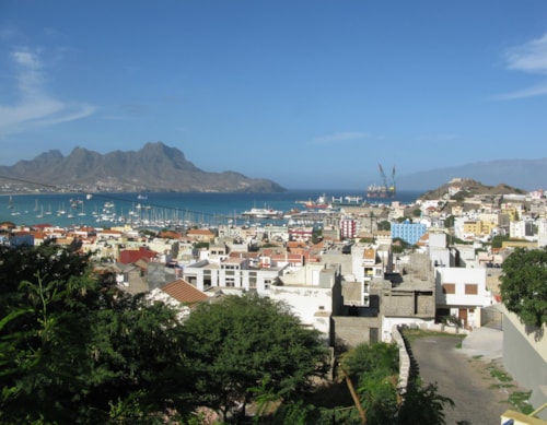 Mindelo view from hills