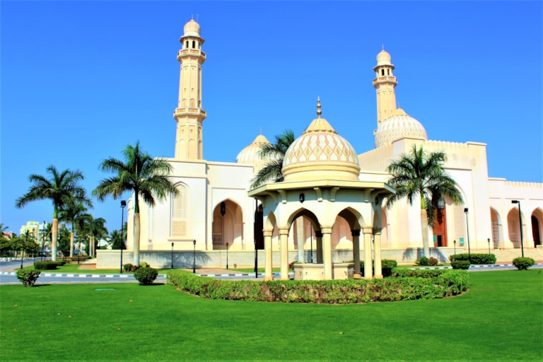 Sultan qaboos grand mosque at salalah oman