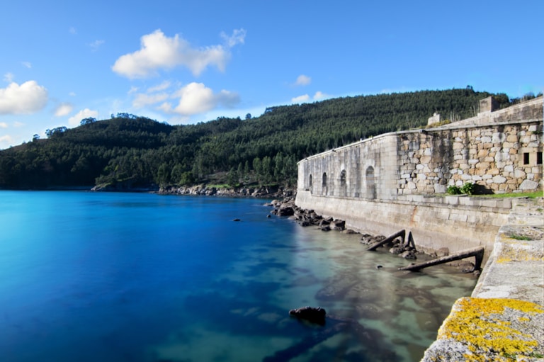 Die Burg San Felipe in Ferrol